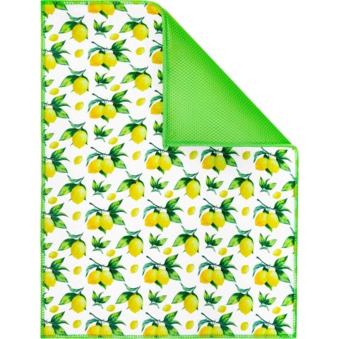 Mata do suszenia naczyń 38x51 Lemon zielona żółta Mata do suszenia naczyń 38x51 Lemon zielona żółta