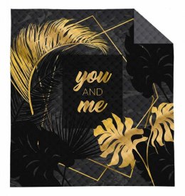 Narzuta dekoracyjna 200x220 czarna szara złota you and me K 103 Holland 14