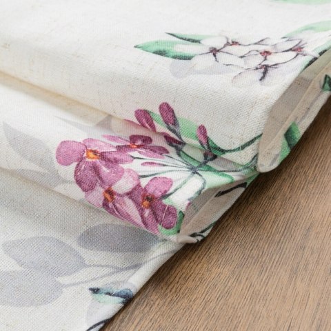 Obrus 85x85 Natu 7 naturalny kolorowy kwiaty Eurofiran Obrus 85x85 Natu 7 naturalny kolorowy kwiaty Eurofiran