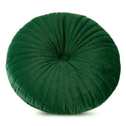Poduszka dekoracyjna 40 cm Velvet 68 zielona ciemna welurowa okrągła Eurofirany Poduszka dekoracyjna 40 cm Velvet 68 zielona ciemna welurowa okrągła Eurofirany