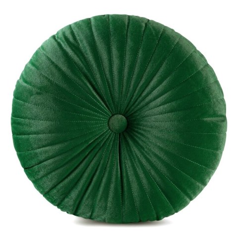 Poduszka dekoracyjna 40 cm Velvet 68 zielona ciemna welurowa okrągła Eurofirany Poduszka dekoracyjna 40 cm Velvet 68 zielona ciemna welurowa okrągła Eurofirany