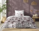 Pościel bawełniana 140x200 biała różowa kwiaty 5249 B Bawełna 48 Pościel bawełniana 140x200 biała różowa kwiaty 5249 B Bawełna 48