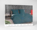 Pościel bawełniana 140x200 turkusowa kwiaty 5105 A z jedną poszewką Bawełna 32 Pościel bawełniana 140x200 turkusowa kwiaty 5105 A z jedną poszewką Bawełna 32