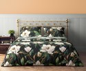 Pościel bawełniana 160x200 Flovery 005 kwiaty zielona biała 23 Faro Pościel bawełniana 160x200 Flovery 005 kwiaty zielona biała 23 Faro