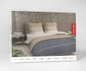 Pościel bawełniana 160x200 beżowa kremowa grafitowa pasy 5245 A Bawełna 48 Pościel bawełniana 160x200 beżowa kremowa grafitowa pasy 5245 A Bawełna 48