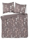 Pościel bawełniana 220x200 beżowa ciemna różowa kwiatki 5250 A Bawełna 48 Pościel bawełniana 220x200 beżowa ciemna różowa kwiatki 5250 A Bawełna 48