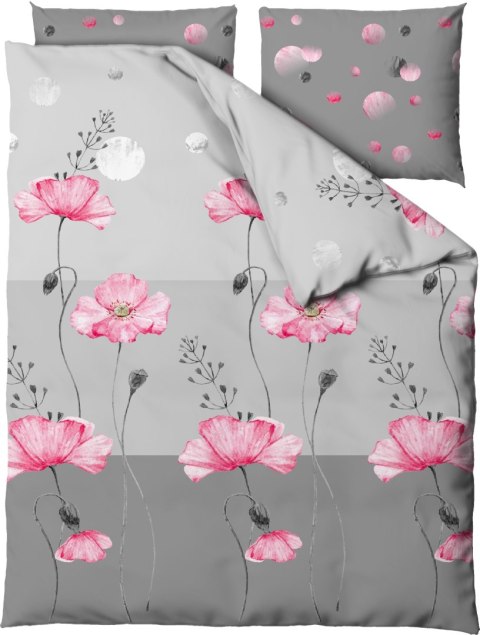 Pościel satynowa 160x200 Poppy Zaratex Pościel satynowa 160x200 Poppy Zaratex