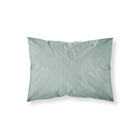Poszewka adamaszkowa 70x80 miętowa jednobarwna paski 1 cm Pure Poszewka adamaszkowa 70x80 miętowa jednobarwna paski 1 cm Pure