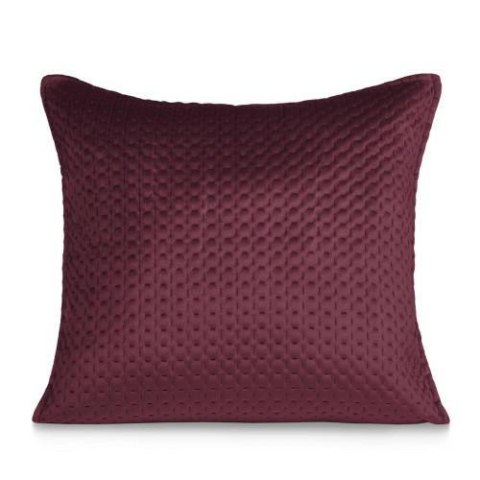Poszewka dekoracyjna 45x45 Maya bordowa welurowa I24 Poszewka dekoracyjna 45x45 Maya bordowa welurowa I24