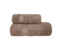 Ręcznik Fashion 50x100 beżowy 550g/m2 z bordiurą frotte bawełniany jednobarwny Ręcznik Fashion 50x100 beżowy 550g/m2 z bordiurą frotte bawełniany jednobarwny
