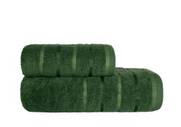 Ręcznik Fresh 70x140 zielony butelkowy frotte 500 g/m2 Faro