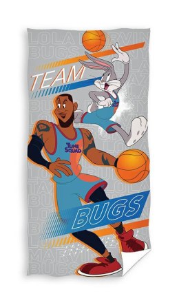 Ręcznik bawełniany 70x140 Królik Bugs Team szary bawełniany C24