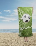 Ręcznik plażowy 70x140 Piłka 80 zielony dziecięcy bawełniany Ręcznik plażowy 70x140 Piłka 80 zielony dziecięcy bawełniany