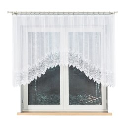 VIOLETTA Firanka żakardowa gotowa, szerokość 250 x wysokość 120cm, kolor 001 biały 001539/FBL/001/250120/1