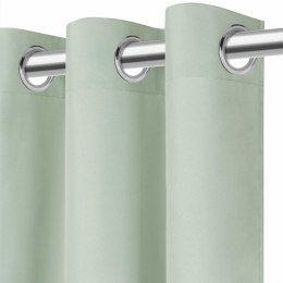 Zasłona gotowa 140x250 szałwiowa na przelotkach Viva do salonu