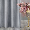 Zasłona gotowa na taśmie 140x270 Rosa srebrna welurowa D91 Zasłona gotowa na taśmie 140x270 Rosa srebrna welurowa D91