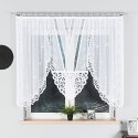 Firana 250x140 Rozalia biała żakardowa gotowa 019370/FBL/001/250140/1 Firana 250x140 Rozalia biała żakardowa gotowa 019370/FBL/001/250140/1