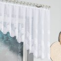 Firanka żakardowa gotowa 400x90 Nora biała 023097/FBL/001/400090/1 Firanka żakardowa gotowa 400x90 Nora biała 023097/FBL/001/400090/1