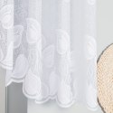 Firanka żakardowa gotowa 400x90 Nora biała 023097/FBL/001/400090/1 Firanka żakardowa gotowa 400x90 Nora biała 023097/FBL/001/400090/1