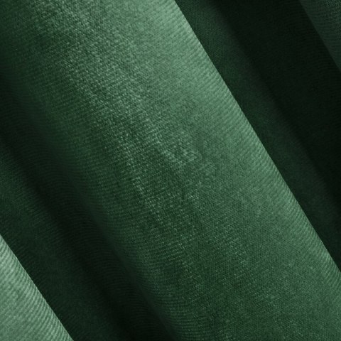 Komplet zasłon 2szt 140x250 Darla zielony ciemny welurowy na przelotkach Komplet zasłon 2szt 140x250 Darla zielony ciemny welurowy na przelotkach