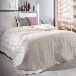 Narzuta dekoracyjna 170x210 Sofia kremowa welurowa Eurofirany