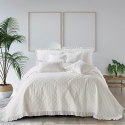 Narzuta z falbanką 160x220 Ruffy falbanka romby glamour dekoracyjna Narzuta z falbanką 160x220 Ruffy falbanka romby glamour dekoracyjna