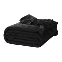 Narzuta z falbanką 240x220 Ruffy czarna falbanka romby glamour dekoracyjna I2 Narzuta z falbanką 240x220 Ruffy czarna falbanka romby glamour dekoracyjna I2