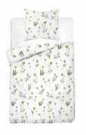 Pościel bawełniana 140x200 Biała w dmuchawce - delikatny łąkowy wzór, 100% bawełna - 5339 B - Soft Meadow Pościel bawełniana 140x200 Biała w dmuchawce - delikatny łąkowy wzór, 100% bawełna - 5339 B - Soft Meadow