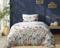 Pościel bawełniana 140x200 Biała w letnie łąkowe kwiaty - kolorowa pościel w stylu boho, 100% bawełna - 5341 A - Soft Meadow Pościel bawełniana 140x200 Biała w letnie łąkowe kwiaty - kolorowa pościel w stylu boho, 100% bawełna - 5341 A - Soft Meadow