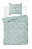 Pościel bawełniana 140x200 Miętowa w drobne kwiatki - romantyczny wzór, 100% bawełna - 5336 A - Soft Meadow Pościel bawełniana 140x200 Miętowa w drobne kwiatki - romantyczny wzór, 100% bawełna - 5336 A - Soft Meadow