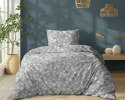 Pościel bawełniana 140x200 Szara w stokrotki - kwiatowy wzór, 100% bawełna - 5337 A - Soft Meadow Pościel bawełniana 140x200 Szara w stokrotki - kwiatowy wzór, 100% bawełna - 5337 A - Soft Meadow
