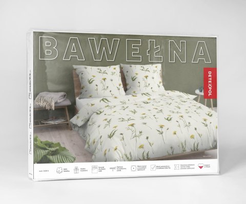 Pościel bawełniana 180x200 Kremowa w dmuchawce - delikatny łąkowy wzór, 100% bawełna - 5339 A - Soft Meadow Pościel bawełniana 180x200 Kremowa w dmuchawce - delikatny łąkowy wzór, 100% bawełna - 5339 A - Soft Meadow