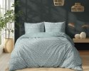 Pościel bawełniana 220x200 Miętowa w drobne kwiatki - romantyczny wzór, 100% bawełna - 5336 A - Soft Meadow