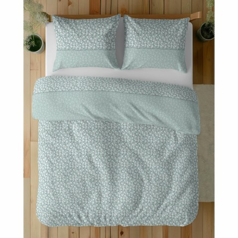 Pościel bawełniana 220x200 Miętowa w drobne kwiatki - romantyczny wzór, 100% bawełna - 5336 A - Soft Meadow Pościel bawełniana 220x200 Miętowa w drobne kwiatki - romantyczny wzór, 100% bawełna - 5336 A - Soft Meadow