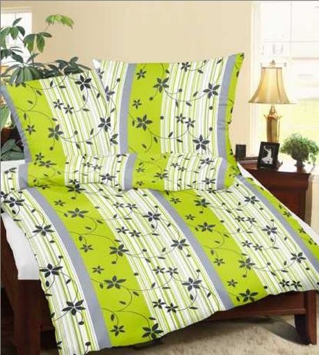 Pościel z kory 140x200 wzór RS010/1 Kwiaty paski zielone białe szare na guziki 100% bawełna gruba Pościel z kory 140x200 wzór RS010/1 Kwiaty paski zielone białe szare na guziki 100% bawełna gruba