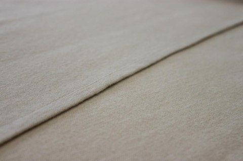 Prześcieradło flanelowe bez gumki 220x240 beżowe Prześcieradło flanelowe bez gumki 220x240 beżowe