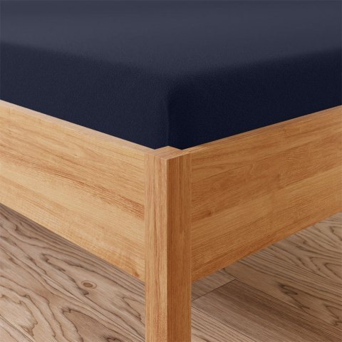 Prześcieradło jersey z gumką 180x200 Dreamy Premium granatowe 100034/FRG/025/180200/1 Prześcieradło jersey z gumką 180x200 Dreamy Premium granatowe 100034/FRG/025/180200/1