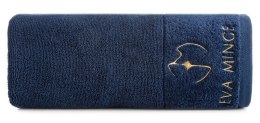 Ręcznik Gaja 70x140 granatowy frotte 550 g/m2 frotte Eva Minge Eurofirany
