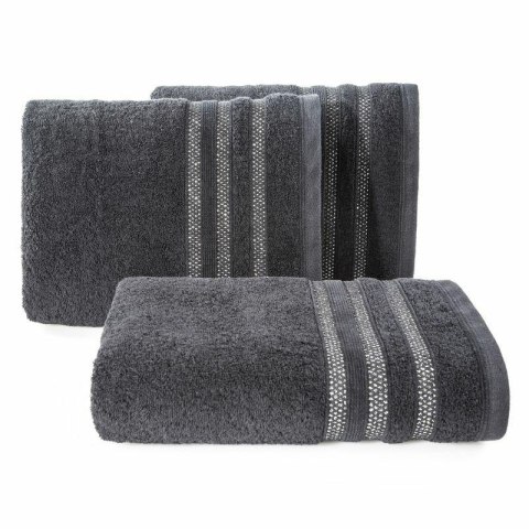 Ręcznik Judy 50x90 czarny 500g/m2 Eurofirany Ręcznik Judy 50x90 czarny 500g/m2 Eurofirany