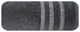 Ręcznik Judy 70x140 czarny 500g/m2 Eurofirany