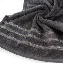 Ręcznik Judy 70x140 czarny 500g/m2 Eurofirany