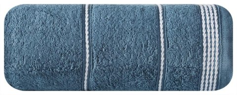Ręcznik Mira 70x140 niebieski 10 ciemny frotte 500 g/m2 Eurofirany Ręcznik Mira 70x140 niebieski 10 ciemny frotte 500 g/m2 Eurofirany