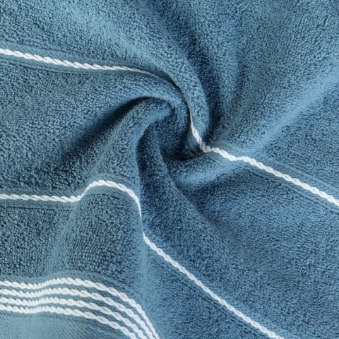 Ręcznik Mira 70x140 niebieski 10 ciemny frotte 500 g/m2 Eurofirany Ręcznik Mira 70x140 niebieski 10 ciemny frotte 500 g/m2 Eurofirany