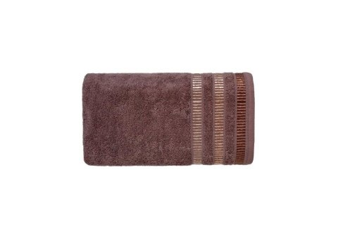 Ręcznik Sagitta 50x90 czekoladowy frotte 500 g/m2 Faro