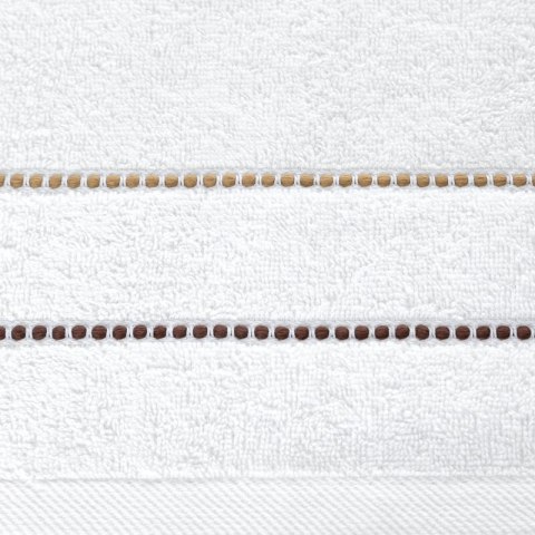 Ręcznik Suzi 70x140 biały 500 g/m2 frotte bawełniany Eurofirany Ręcznik Suzi 70x140 biały 500 g/m2 frotte bawełniany Eurofirany