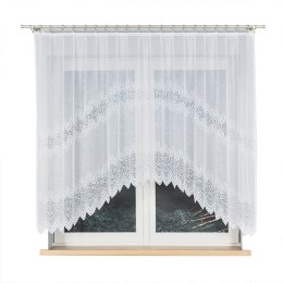 VIOLETTA Firanka żakardowa gotowa, szerokość 250 x wysokość 150cm, kolor 001 biały 001539/FBL/001/250150/1
