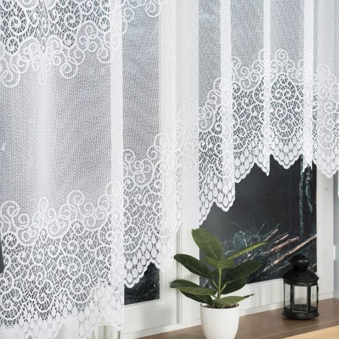 VIOLETTA Firanka żakardowa gotowa, szerokość 250 x wysokość 150cm, kolor 001 biały 001539/FBL/001/250150/1 VIOLETTA Firanka żakardowa gotowa, szerokość 250 x wysokość 150cm, kolor 001 biały 001539/FBL/001/250150/1