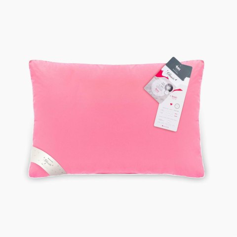 Poduszka puchowa 70% 40x60 Basic 300g różowa AMZ Poduszka puchowa 70% 40x60 Basic 300g różowa AMZ