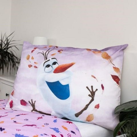 Pościel bawełniana 140x200 Frozen Kraina Lodu różowa poszewka 70x90 JF24 Pościel bawełniana 140x200 Frozen Kraina Lodu różowa poszewka 70x90 JF24