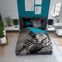 Pościel bawełniana 220x200 gepard 3737 A 2 poszewki 70x80 Holland Natura 69